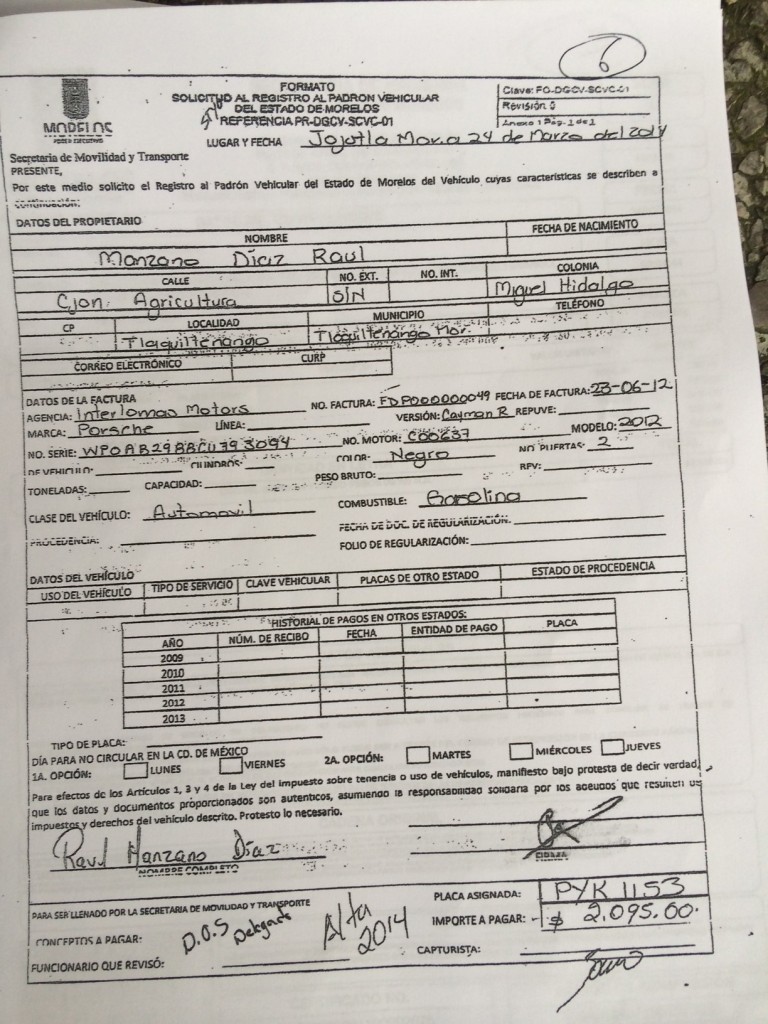 TENDRÍA QUE PAGAR DELEGADO DE MOVILIDAD EN JOJUTLA RAÚL BARRANCO 65 MIL PESOS POR ENGAÑAR AL ESTADO Y A SU JEFE MANUEL SANTIAGO QUIJANO (1)